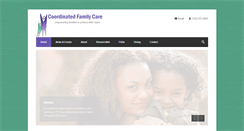 Desktop Screenshot of coordinatedfamilycare.org